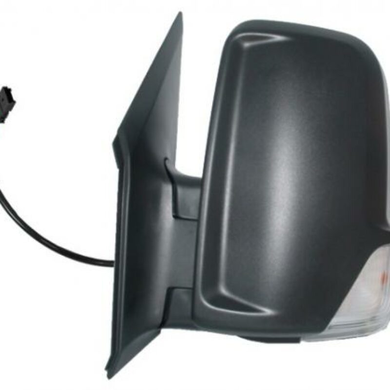 Espejo Izquierdo Manual Convexo Con Piloto B/curto 2pin Mercedes Sprinter/lt/crafter 09- Ref 105.1318032