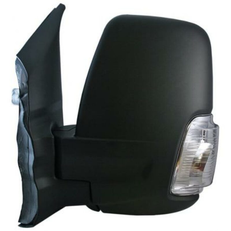 Espejo Izquierdo Manual Convexo Con Piloto Blanco Brazo Corto 5w 2pin Ford Transit 14- Ref 105.1062012
