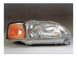 Faro Derecho Eléctrico C/pisca Magneti Marelli (h4) Honda Civic 5p 97-00 Ref 104.LPE061