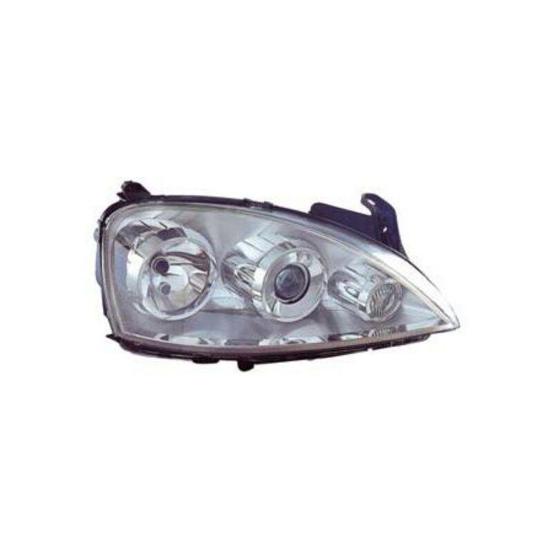 Faro Derecho Eléctrico Con Lupa Opel Corsa 03- Ref 101.16361001