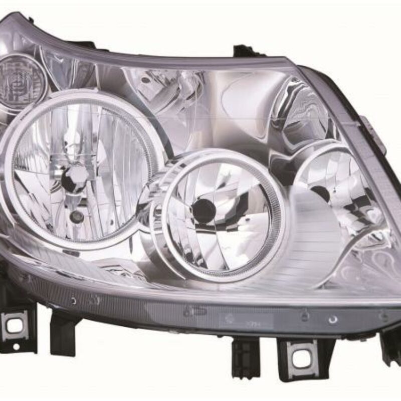 Faro Delantero Derecho FIAT DUCATO año 2011 a 2013 H7+H15 Conector Morado