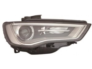 Faro Derecho Eléctrico Con Motor I/cinza (d3s/led) Audi A3 13- Ref 101.02341011