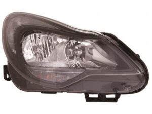 Faro Derecho Eléctrico Con Motor I/neg C/lamp Py24w(h7/h1/w21/5w) Opel Corsa 11- Ref 101.16541009