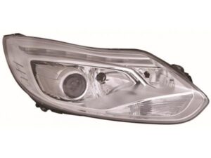 Faro Derecho Eléctrico Con Motor Interior Claro (d3s/h1/h7/led) Ford Focus 11- Ref 101.10501005