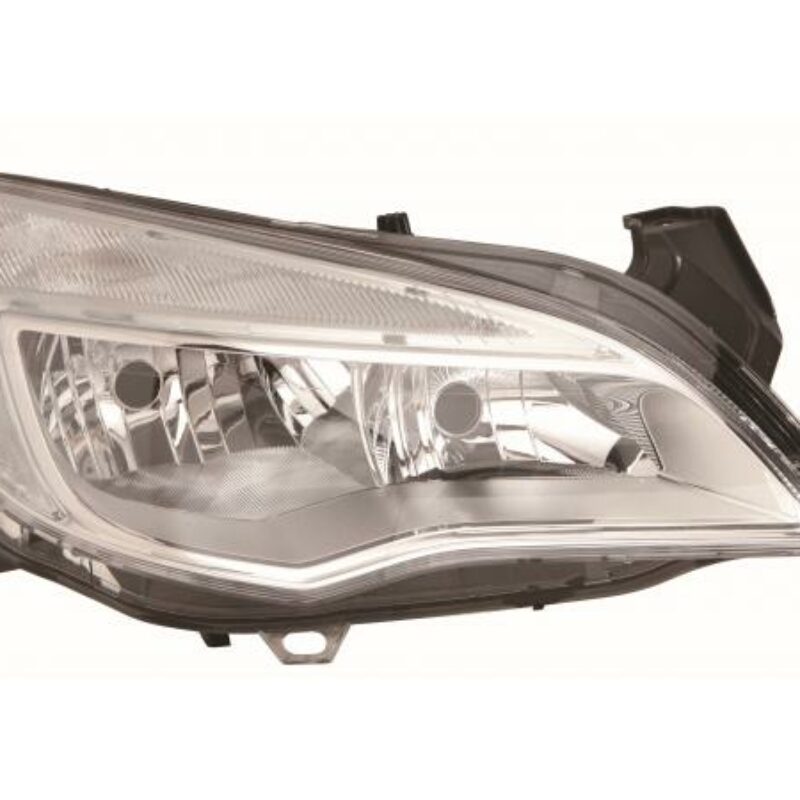 Faro Derecho Eléctrico Con Motor Interior Cromado (h7/h7) Opel Astra 10- Ref 101.16481001