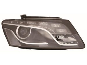 Faro Derecho Eléctrico Con Motor Interior Oscuro (d3s) Audi Q5 08- Ref 101.02301003