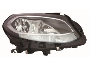 Faro Derecho Eléctrico Con Motor Interior Oscuro (h7/h7/led) Mercedes B W246 14- Ref 101.14351005