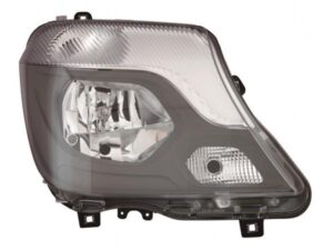 Faro Derecho Eléctrico Con Motor Interior Oscuro (h7/h7) Mercedes Sprinter 14- Ref 101.14371001