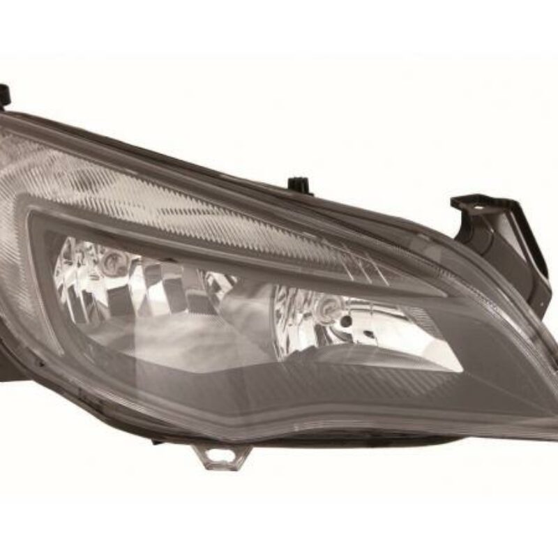 Faro Derecho Eléctrico Con Motor Interior Oscuro (h7/h7) Opel Astra 10- Ref 101.16481003