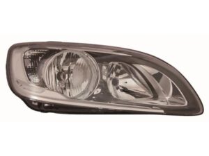 Faro Derecho Eléctrico Con Motor Interior Oscuro (h7/h9/led) Volvo S60/v60 13- Ref 101.24261003