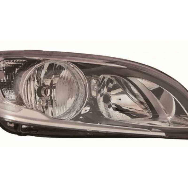 Faro Derecho Eléctrico Con Motor Interior Oscuro (h7/h9) Volvo S60/v60 13- Ref 101.24261001