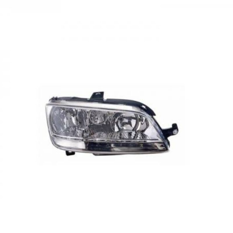 Faro Derecho Eléctrico Con Regulacion Electrica Con Antiniebla Con Piloto Blanco Fiat Idea/mult 04- Ref 101.09461007