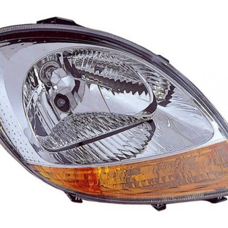 Faro Derecho Eléctrico Con Regulador Ambar Renault Kangoo 02- Ref 101.19391003