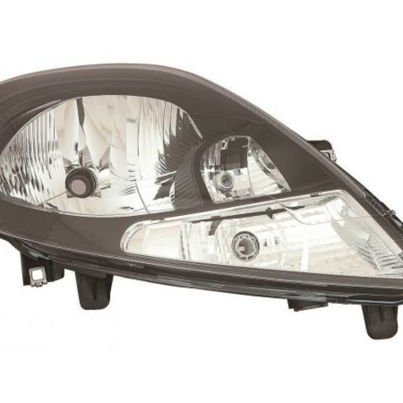 Faro Derecho Eléctrico Con Regulador Blanco Interior Oscuro (h4/py21w/w5w) Opel Vivaro 06- Ref 101.16431001