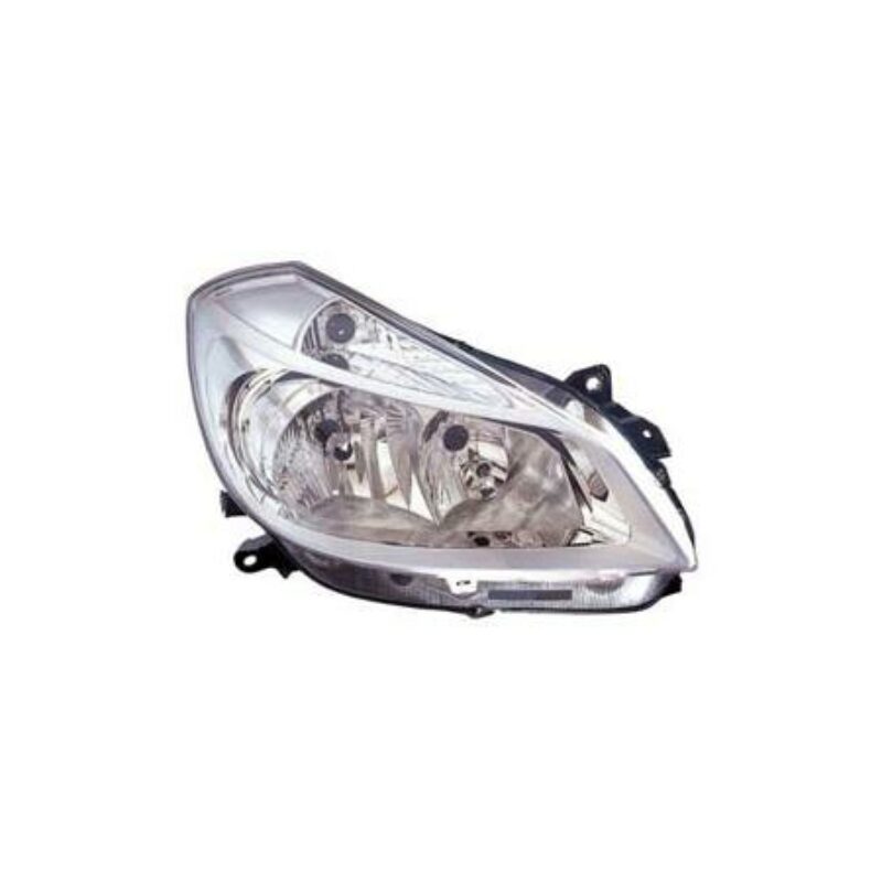Faro Derecho Eléctrico Interior Cromado (h7/h7) Renault Clio 05- Ref 101.19461001