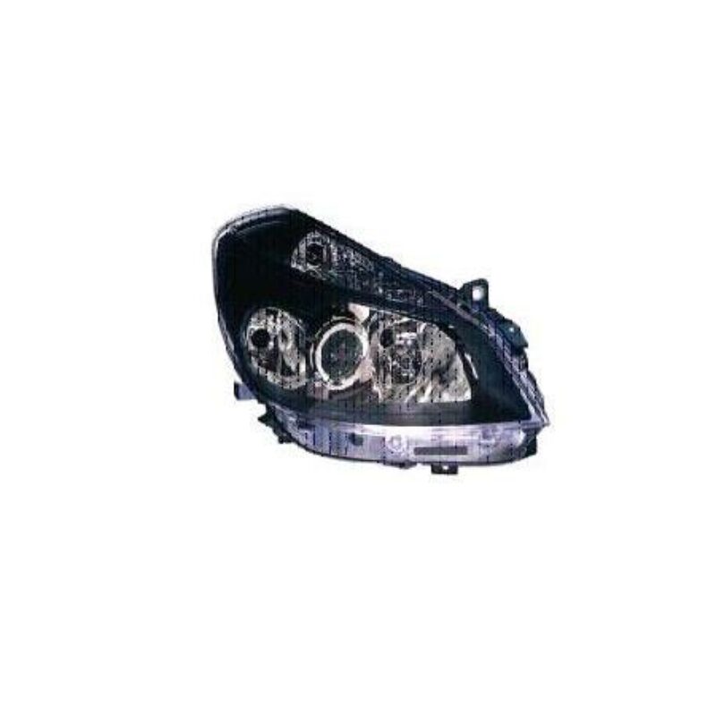 Faro Derecho Eléctrico Interior Oscuro (d2s/h7/h7) Renault Clio 05- Ref 101.19461003