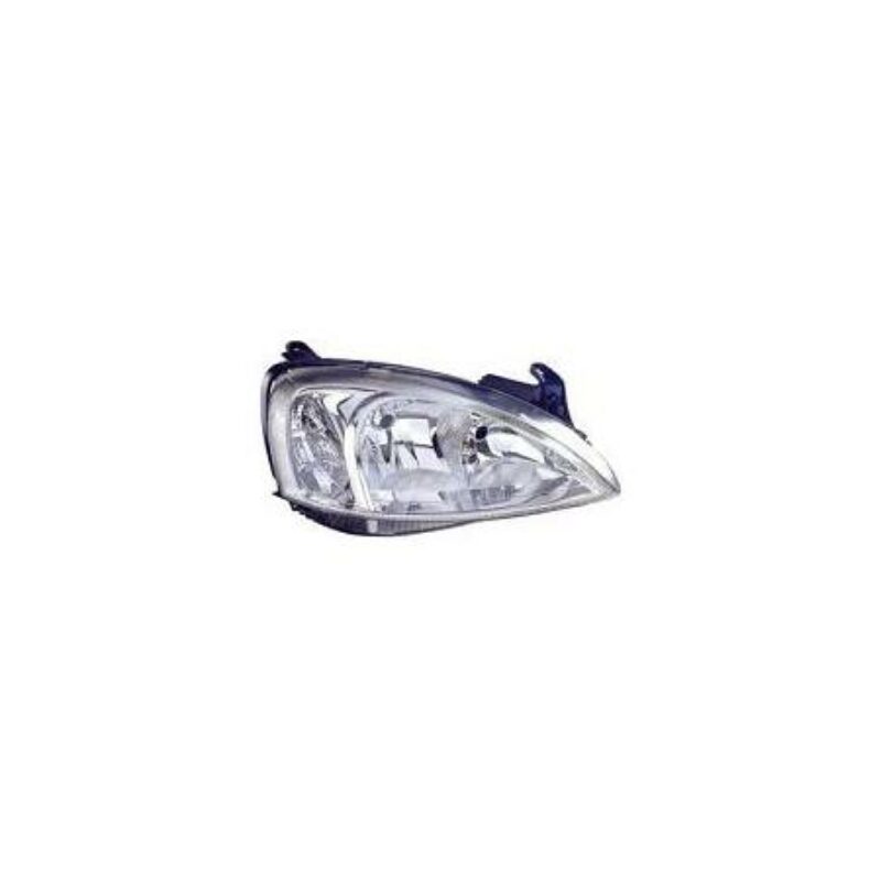 Faro Derecho Eléctrico Vidro Liso (val) Opel Corsa 03- Ref 101.16251005