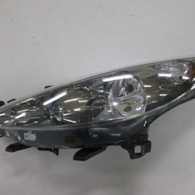 Faro Izquierdo Eléctrico Con Motor C/farol Nevoeiro (h7/h7/h1) Peugeot 207 09- Ref 101.17341002