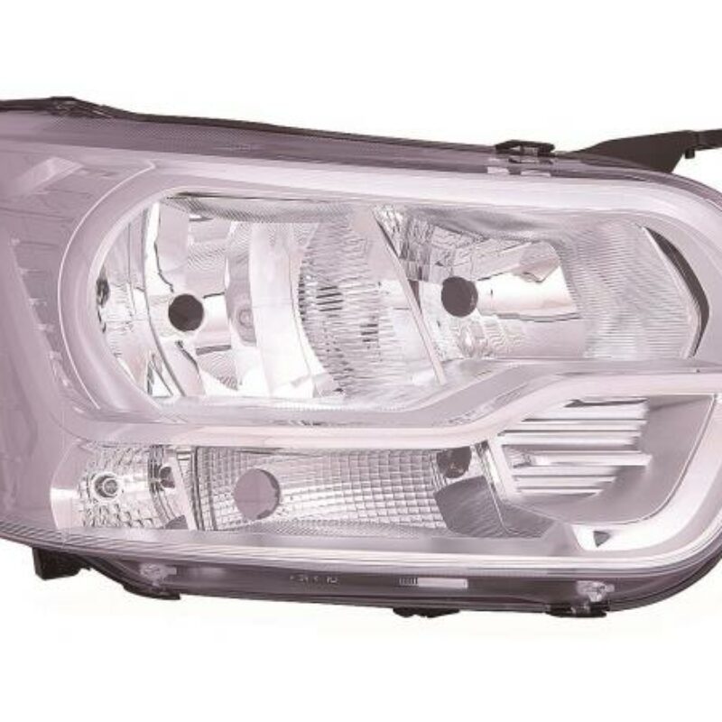 Faro Izquierdo Eléctrico Con Motor (h7/h15) Ford Transit 14- Ref 101.10620002