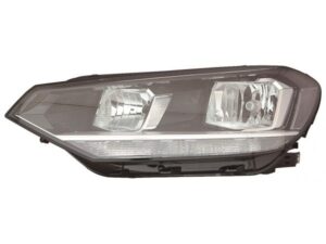 Faro Izquierdo Eléctrico Con Motor (h7/h7/pwy24w/w21w) Vw Touran 15- Ref 101.23690002