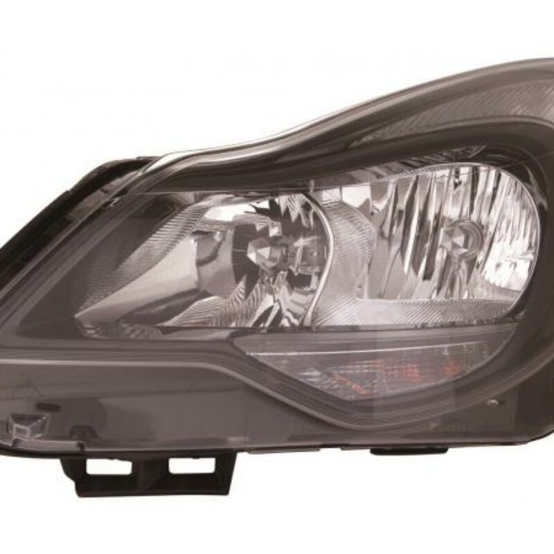 Faro Izquierdo Eléctrico Con Motor I/neg C/lamp Py24w(h7/h1/w21/5w) Opel Corsa 11- Ref 101.16541010