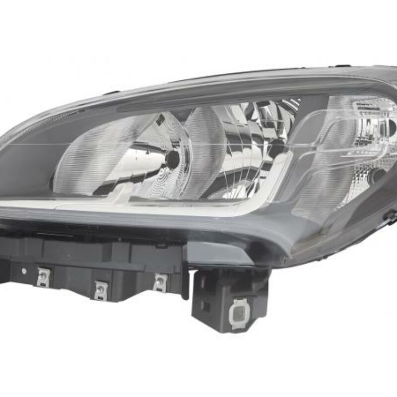 Faro Izquierdo Eléctrico Con Motor Int/cinz Escuro (h7/h7/wy21w/w21w) Fiat Doblo 15- Ref 101.09761004
