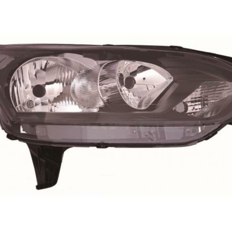 Faro Izquierdo Eléctrico Con Motor Interior Oscuro Ford Transit Connect 14- Ref 101.10600002