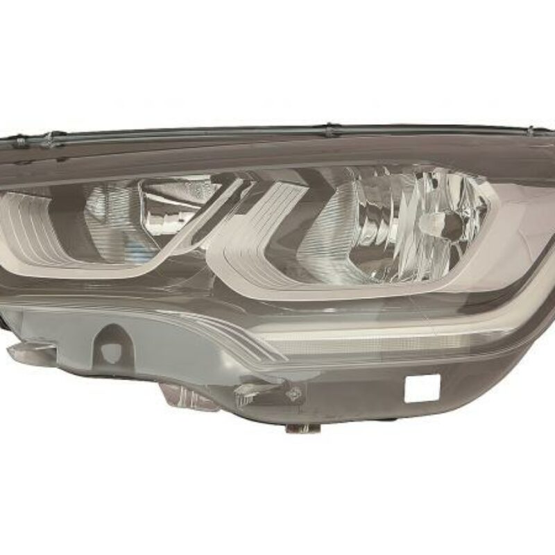 Faro Izquierdo Eléctrico Con Motor Interior Oscuro (h7/h7/led) Citroen C4 15- Ref 101.07471008