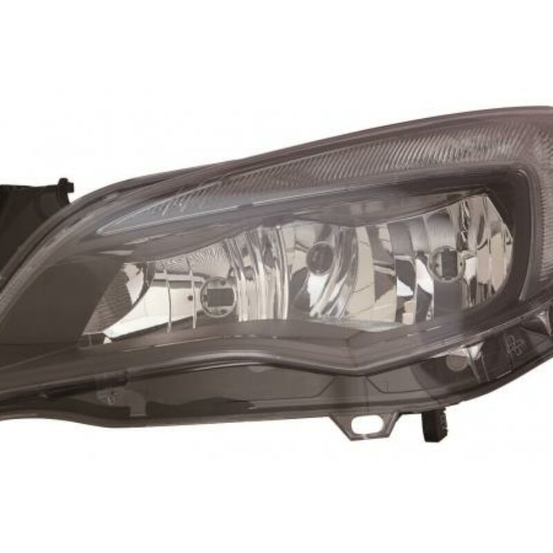 Faro Izquierdo Eléctrico Con Motor Interior Oscuro (h7/h7) Opel Astra 12- Ref 101.16481010