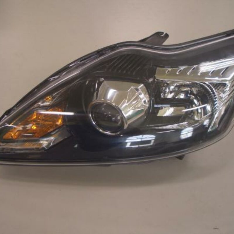 Faro Izquierdo Eléctrico Con Motor Interior Oscuro (hid/d1s) Ford Focus 08- Ref 101.10420008