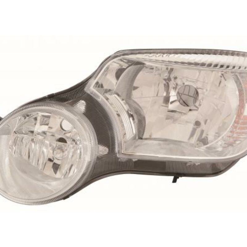 Faro Izquierdo Eléctrico Con Motor S/farol Nevoeiro (h4) Skoda Yeti 10- Ref 101.19610004