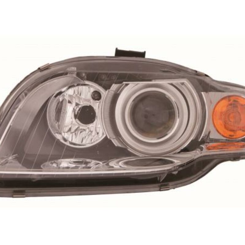 Faro Izquierdo Eléctrico Con Regulador Ambar (d1s) Audi A4 04- Ref 101.02141008