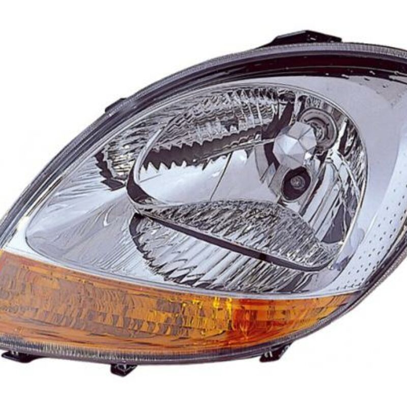 Faro Izquierdo Eléctrico Con Regulador Ambar Renault Kangoo 02- Ref 101.19391004