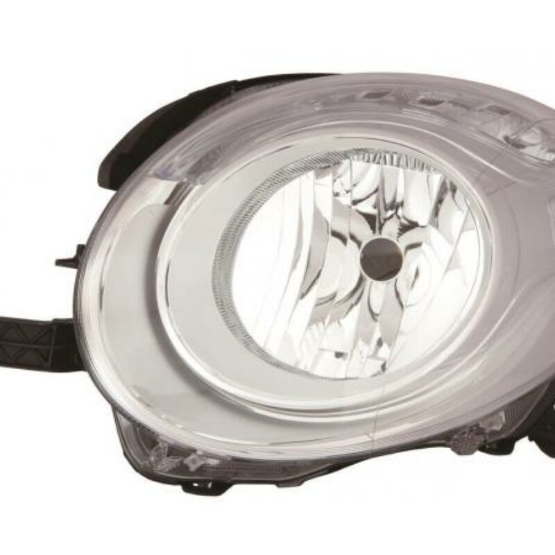 Faro Izquierdo Eléctrico (h7) Fiat 500l 12- Ref 101.09691004