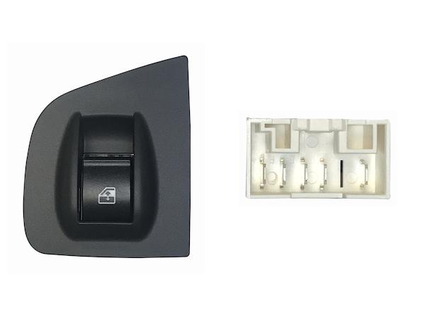 Mando Completo Puerta Delantero Derecho (1 Bot) 5pin Fiat Doblo 05- Ref 106.094893