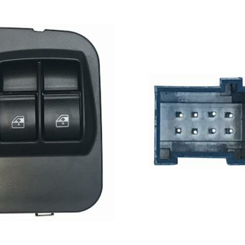 Mando Completo Puerta Delantero Izquierdo (2 Bot) 8pin Citroen Nemo/fior/bip 08- Ref 106.073894