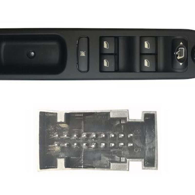 Mando Completo Puerta Delantero Izquierdo Con Confort  + Espejo (4 Bot) 18pin Peugeot 207 06- Ref 106.172792