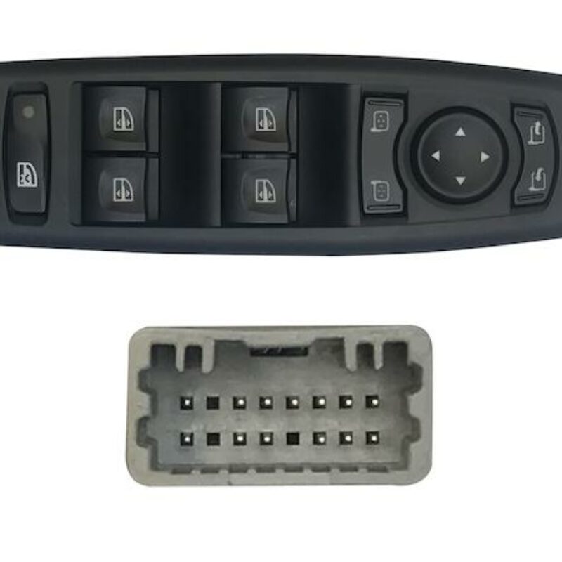 Mando Completo Puerta Derecha Espejo Con Confort + Espejo (4bot) 13pin (clavija Gris) Renault Meg/lag 08- Ref 106.198692