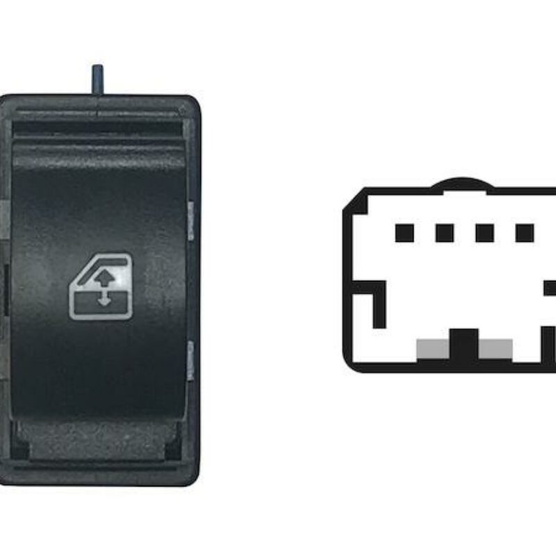 Mando Elevalunas Delantero Derecho 4pin Fiat Doblo 2010.02- Ref 106.096391
