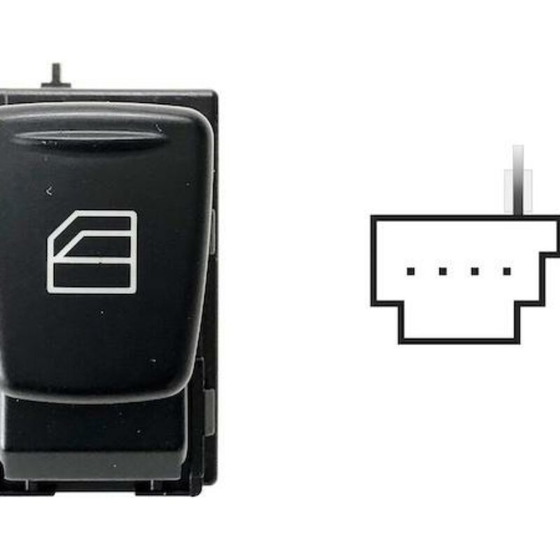 Mando Elevalunas Delantero Derecho 4pin Mcc Smart Fortwo 07- Ref 106.142791