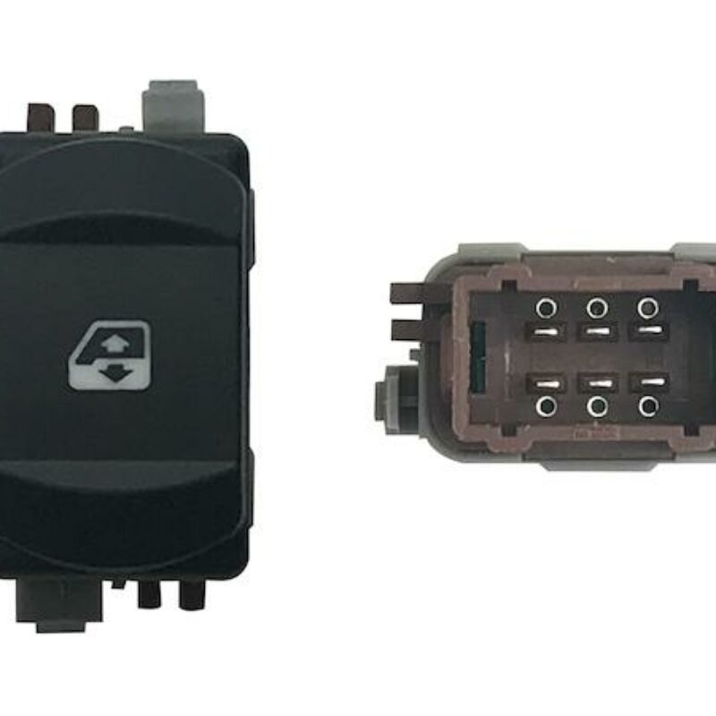 Mando Elevalunas Delantero Derecho 6pin Renault Megane 06- Ref 106.194991