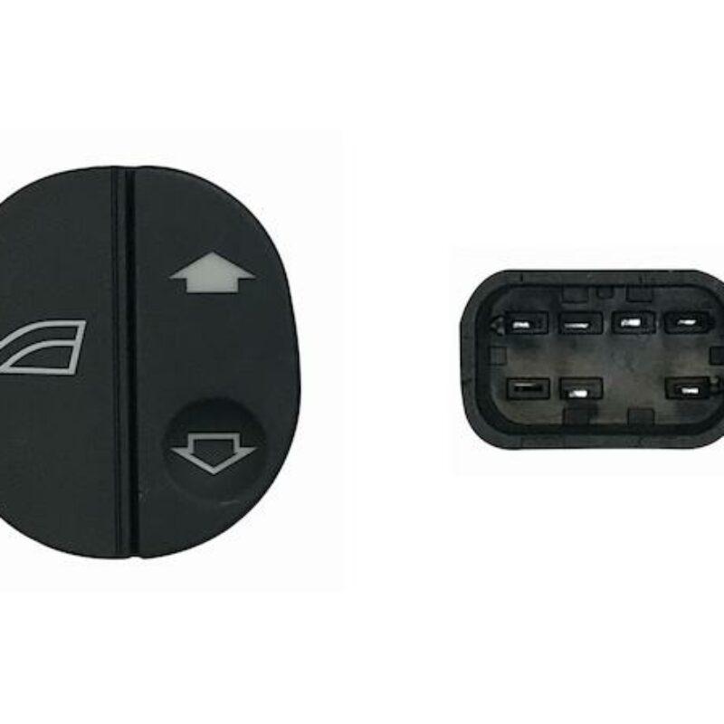 Mando Elevalunas Delantero Derecho (con Logo Elev) 6pin Ford Fiesta/fusion 96/99/02/05- Ref 106.103893