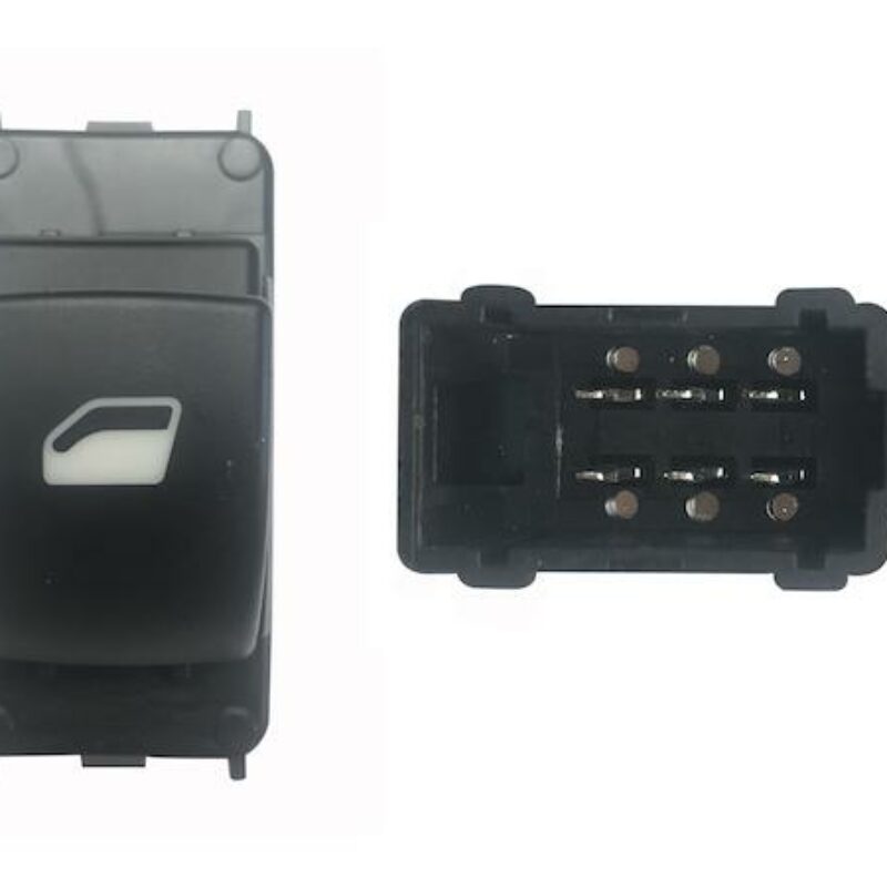 Mando Botonera Elevalunas Delantero Derecho = Izquierdo 6 Pines Citroen Berlingo Peugeot Partner Año 2008 a 2018
