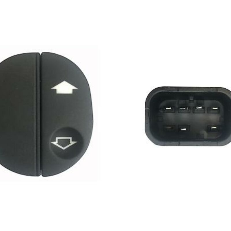 Mando Elevalunas Delantero Derecho (sin Logo Elev) 6pin Ford Fiesta/fusion 96/99/02/05- Ref 106.103891