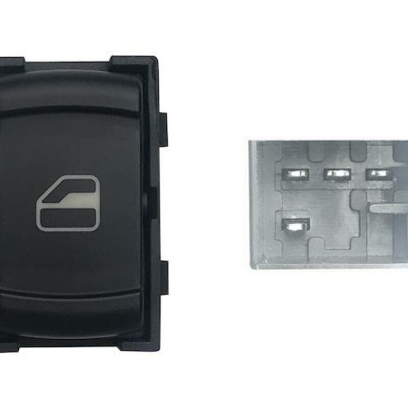 Mando Elevalunas Delantero Derecho + Tras Derecho/izquierdo (negro) 4pin Vw Golf/passat 97- Ref 106.232691