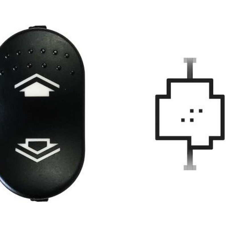 Mando Elevalunas Delantero Derecho + Trasero Derecho/izquierdo Con Confort 4pin Ford Focus 98- Ref 106.102693