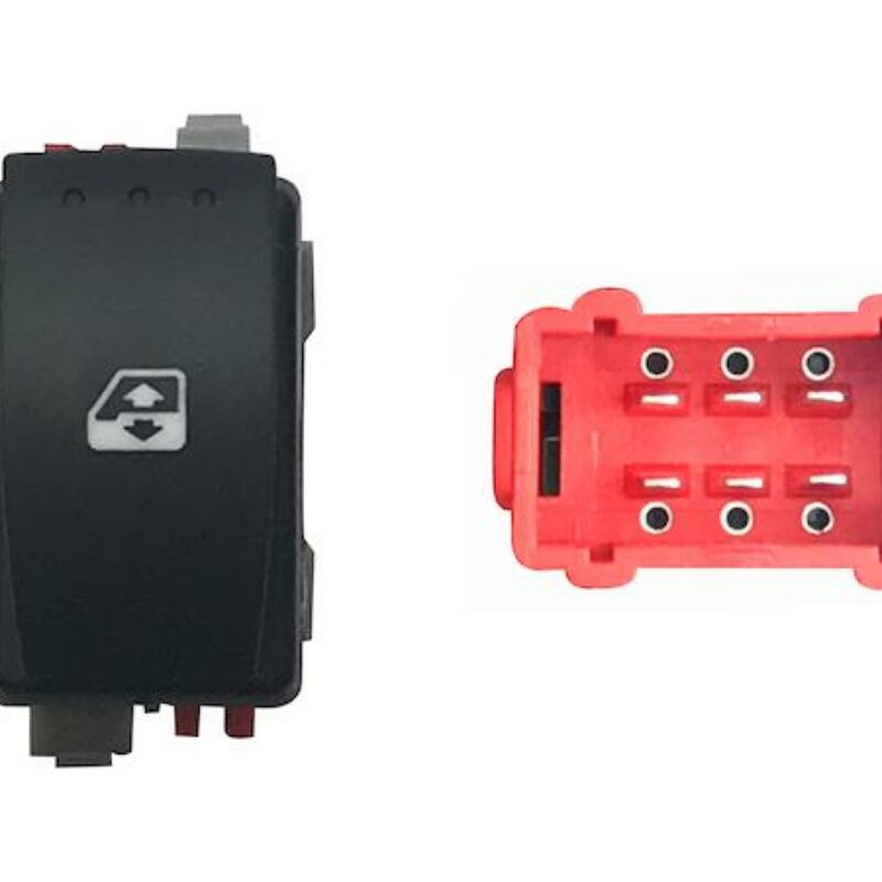 Mando Elevalunas Delantero Izquierdo 6pin (clavija Roja) Renault Mascott 2003- Ref 106.193398
