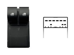 Mando Puerta Delantera Izquierda Conector Gris (2bot) 9pin Fiat Grande Punto 2005.06- Ref 106.094992