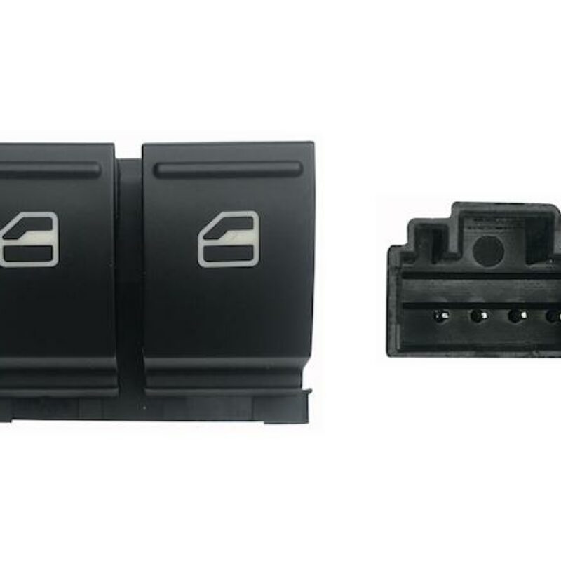 Mando Puerta Delantera Izquierda (negro/blanco) (2bot) 4pin Seat/vw Golf/pas/ibi/leon 03- Ref 106.212494
