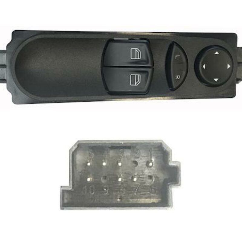 Mando Puerta Delantero Izquierdo (2 Bot) 7pin Mercedes Vito 03- Ref 106.131492
